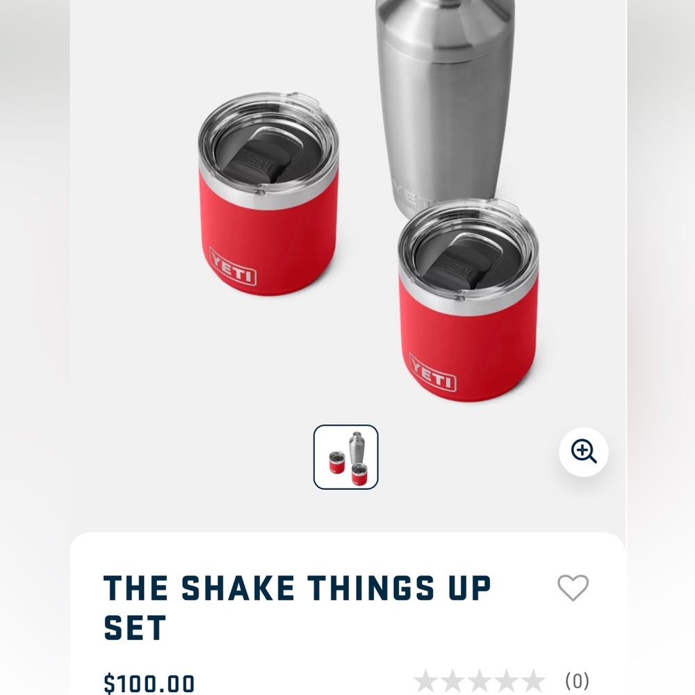 Yeti Rambler Cocktail Shaker Set